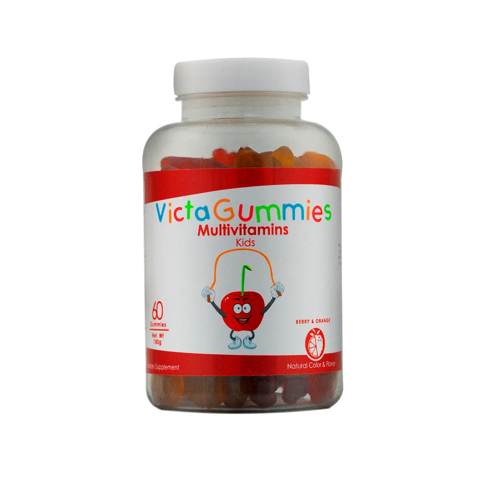Incorporated Nutritional Components VictaGummies Multivitamins 60 gummies per bottle - Food supplement for children