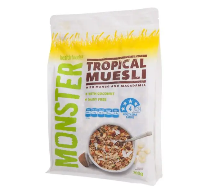 Monster Mango & Macadamia - Tropical Muesli Made In Australia 700g