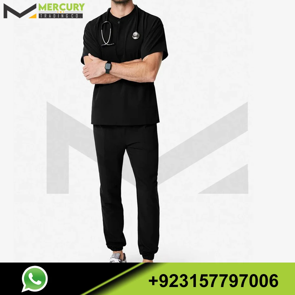Men Medical Scrubs Uniform Custom Made Wholesale Hospital Staff Uniforms For Men Clothing For Sale