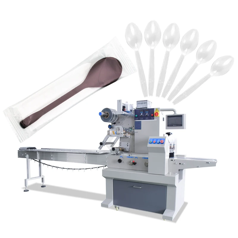 Favorable Price baby diaper towel edible spoons automatic beef jerky tissue packing machine