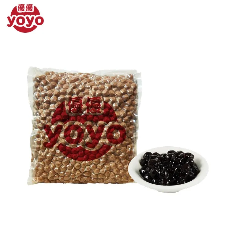  Оптовая продажа черные жемчужины Boba шарики Tapioca молочный