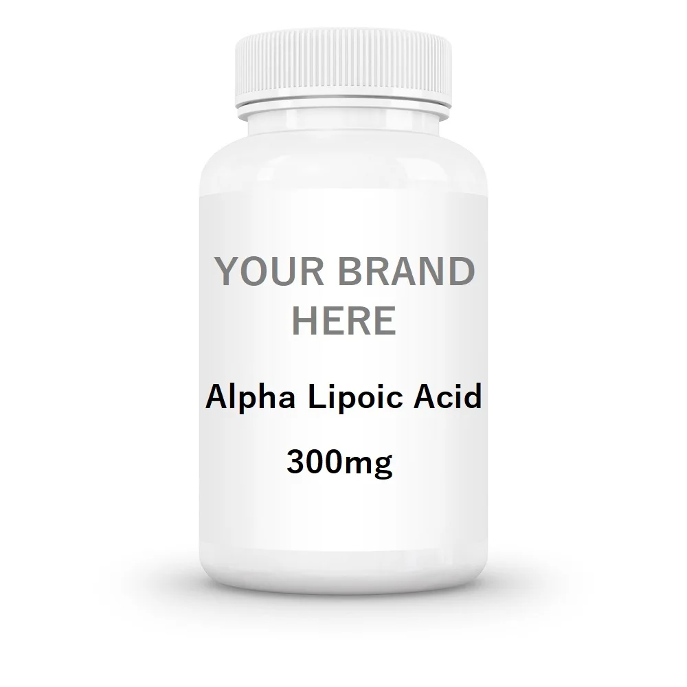 Made in USA Alpha Lipoic Acid 300mg GMPc Dietary Supplement 60ct Premium Quality Antioxidant Supplement Softgel Capsules