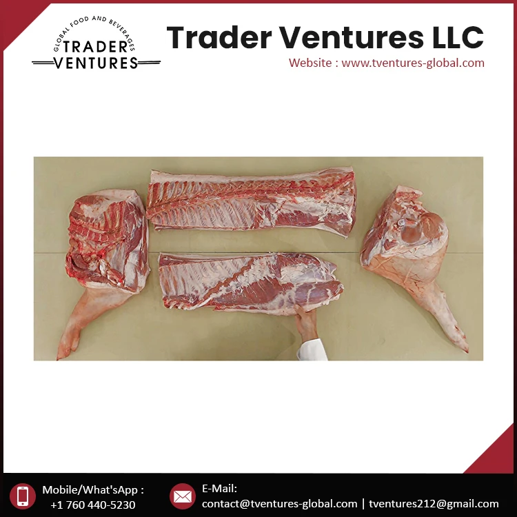 Quality Export Grade High Quality Reasonable Price Natural Frozen Pork Whole Carcass