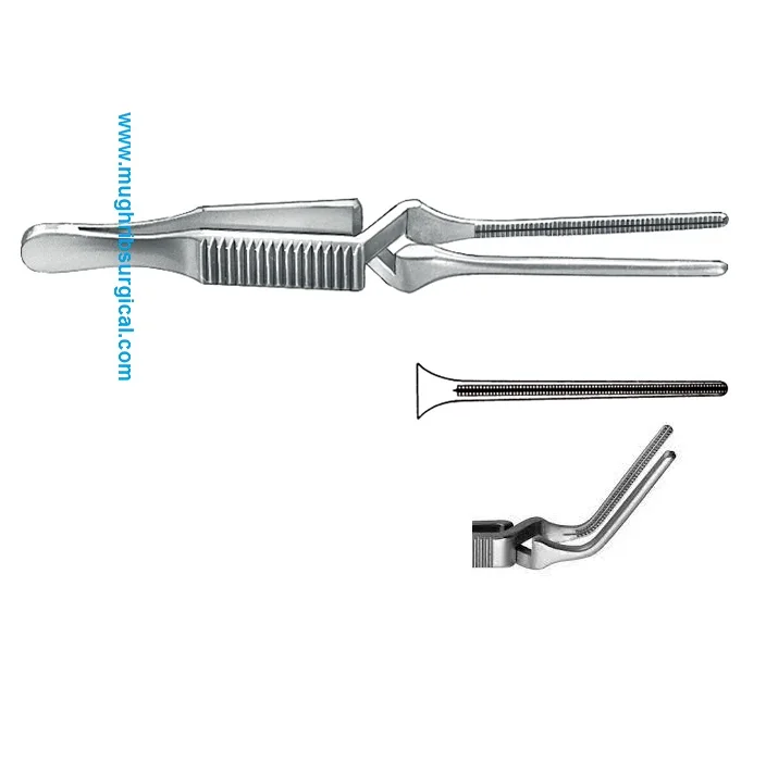 Debakey-Diethrich Mini Bulldog Atraumatic Clamp Straight jaw size 14mm Leanght 50mm pressure 180gr