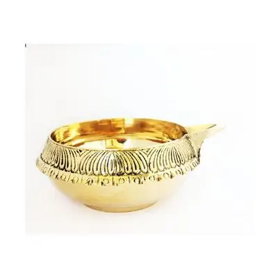Латунь Kuber Diya подсвечник для Дивали, а также другие религиозные таможенных лампы фонари