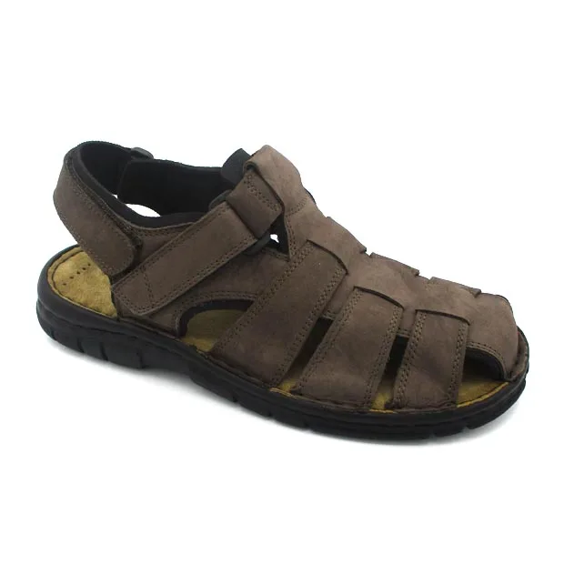 
Hand Stitched pu sole Leather Mens Sandals 
