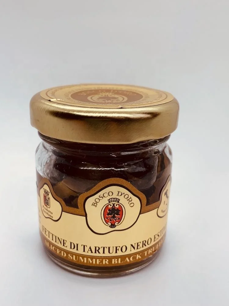 Italian Sliced Summer Black Truffles 90g and