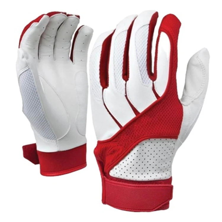 Boodun Custom cricket batting  Gloves American Leather Cricket Softball Professional Receiver For Bating Kip Batting Gloves
