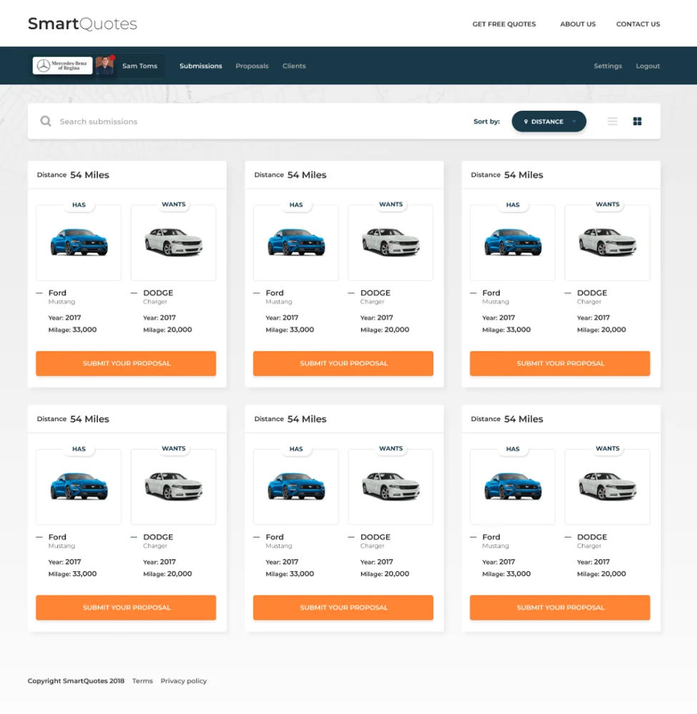 Автомобильное приложение для Android