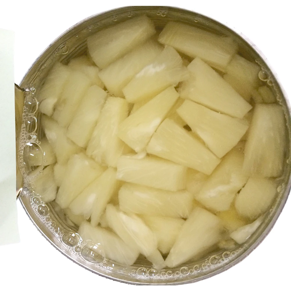 Great Quality Canned Pineapple in Syrup - Tidbit Pieces 108oz Pineapple in Can Export From Thailand
