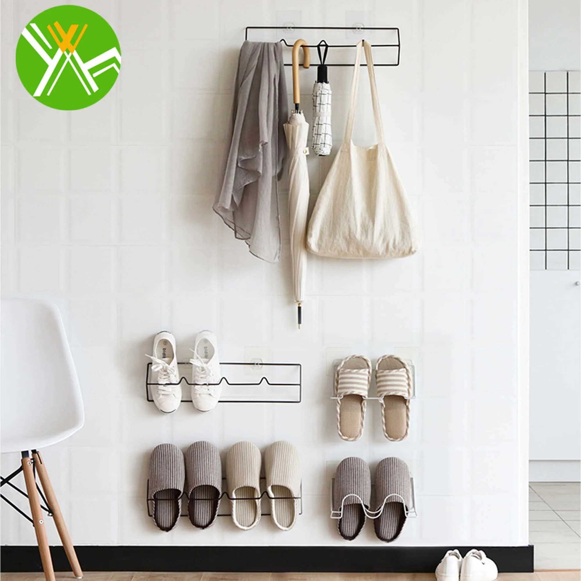 Yuhai Wholesale high load bearing black metal bathroom hook for bathroom