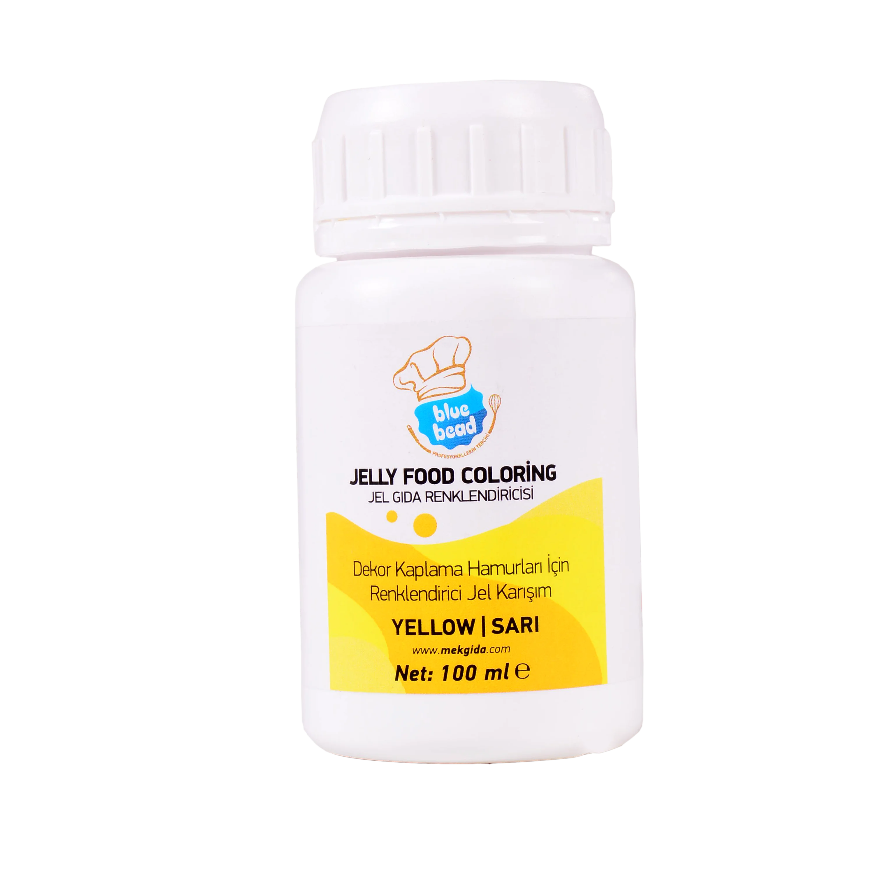 YELLOW JELLY FOOD COLORING