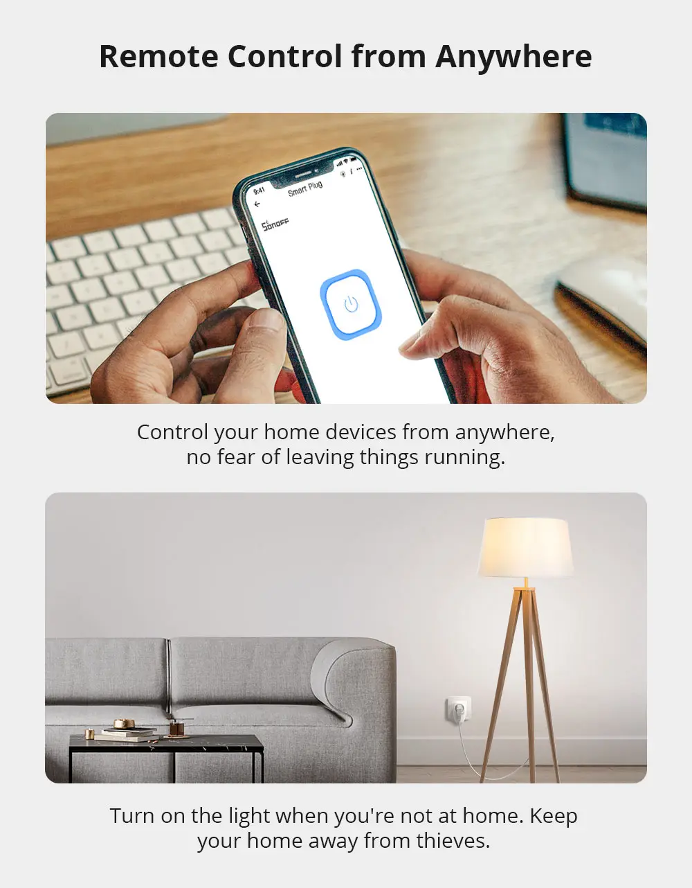 Sonoff S26R2ZBTPF Smart Plug 16A Smart Home Smart Timing Socket Outlet Zigbee 3.0 Work With Alexa Google Home Ewelink App