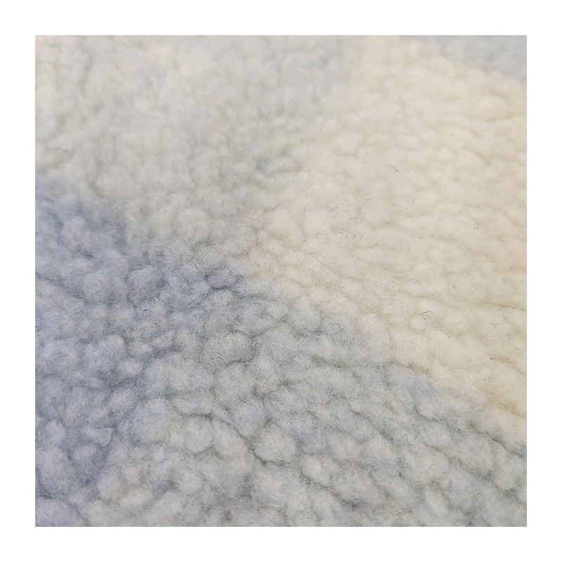 Мягкая матовая ткань, флисовая ткань из 100% полиэстера для жилета sherpa