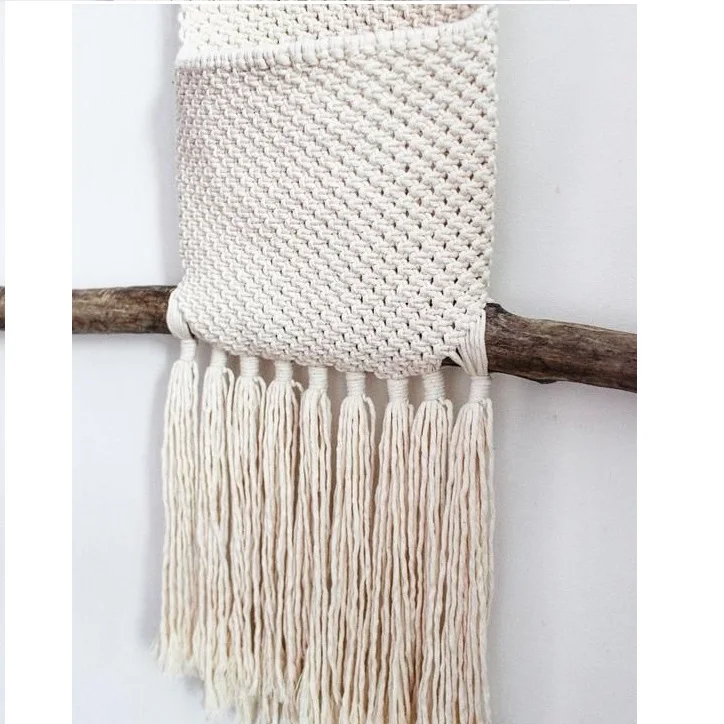 Wholesale Handmade Macrame Magazine Holder Book and Magazine Storage Buy Online From India