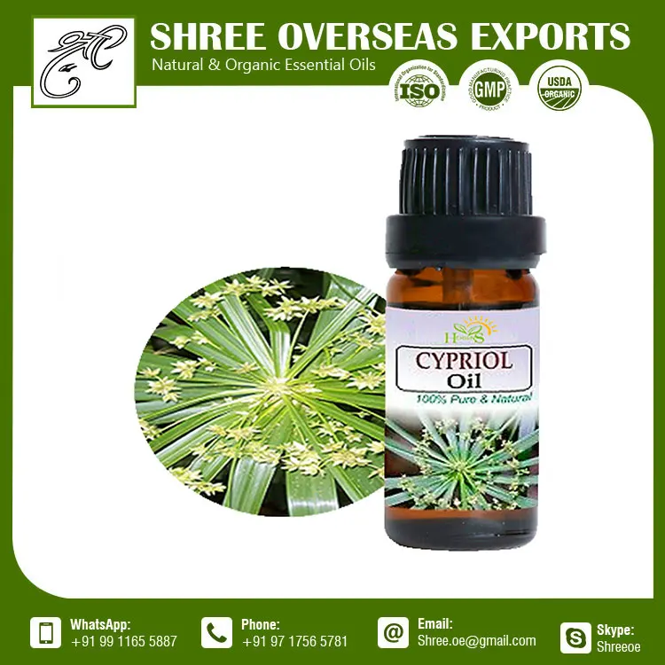 High Quality Pure Organic Cypriol Essential Oil Supplier