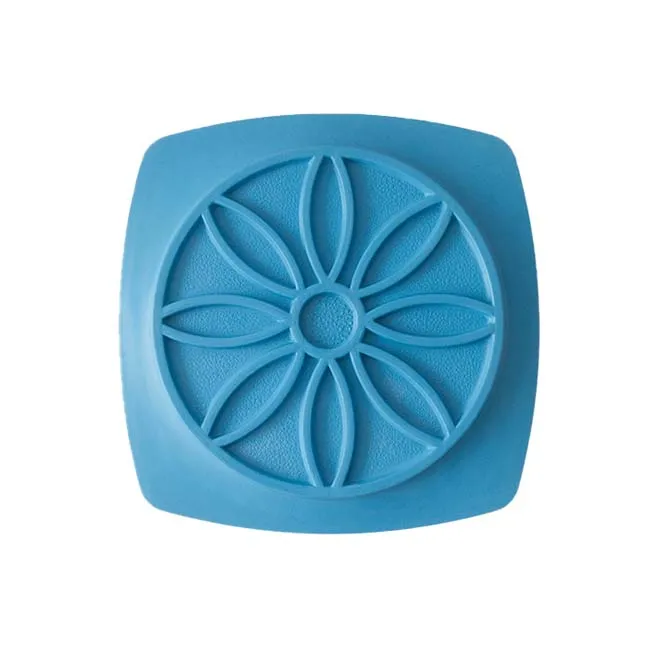 BPA Free Rubber Material Insulator Mat Blue Protect Countertops From Heat and Scratches Durable and Easy to Clean