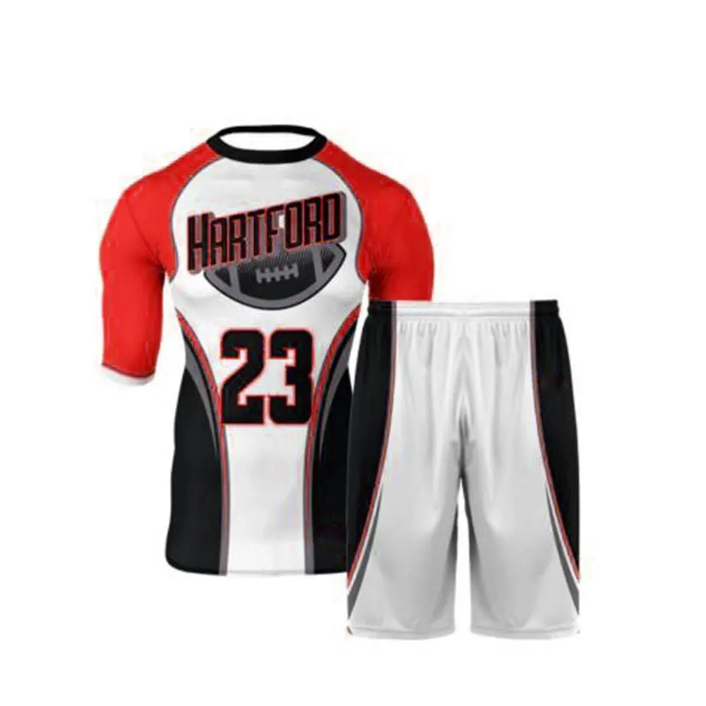 New Men American Football Uniform Top Quality 7 on 7 Sports Uniform Embroidery Men clothing