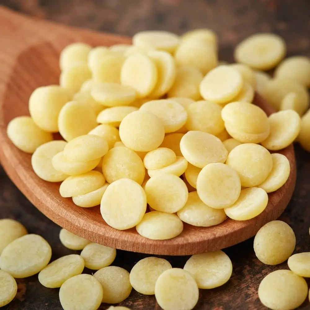 
Bulk Organic Cacao Butter Wafers 