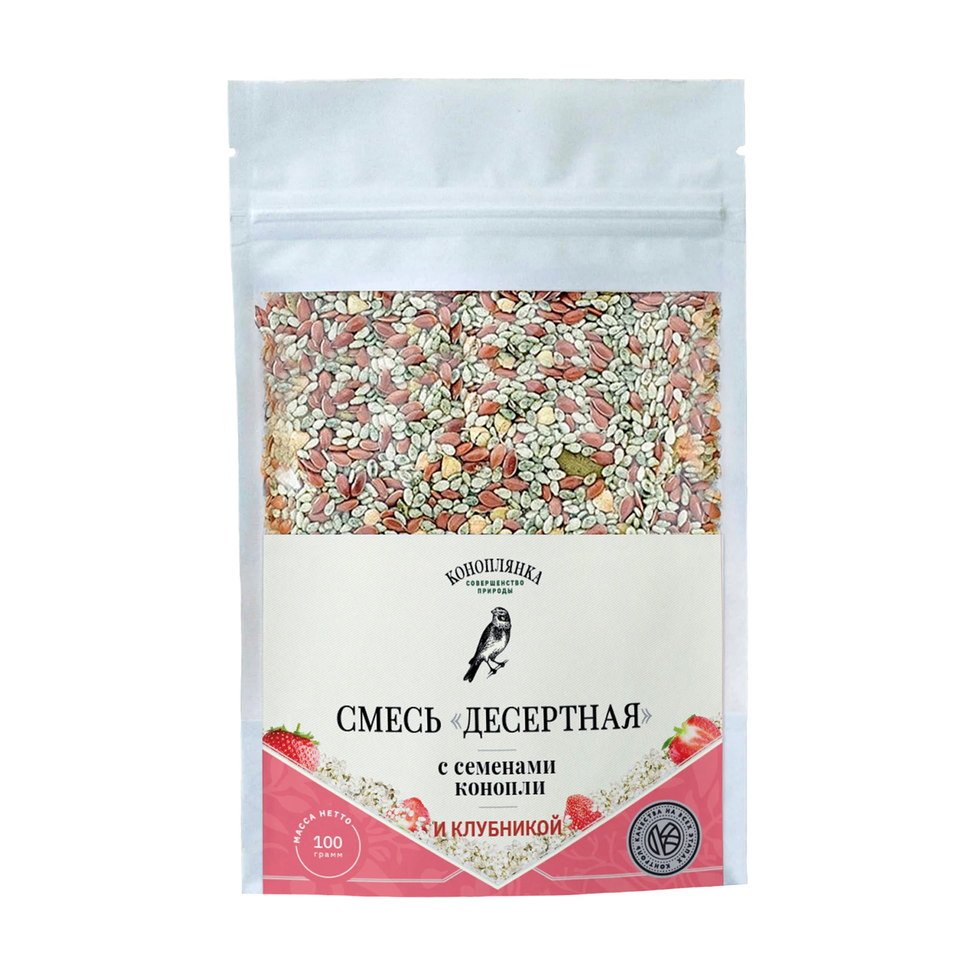 
DESERT MIX WITH HEMP SEEDS AND Strawberry 