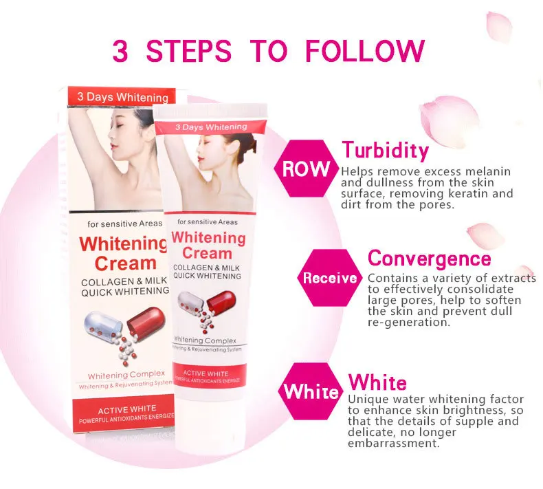 Support drop shipping Armpit Repair Cream Skin lightening of the underarms and private parts Fast delivery