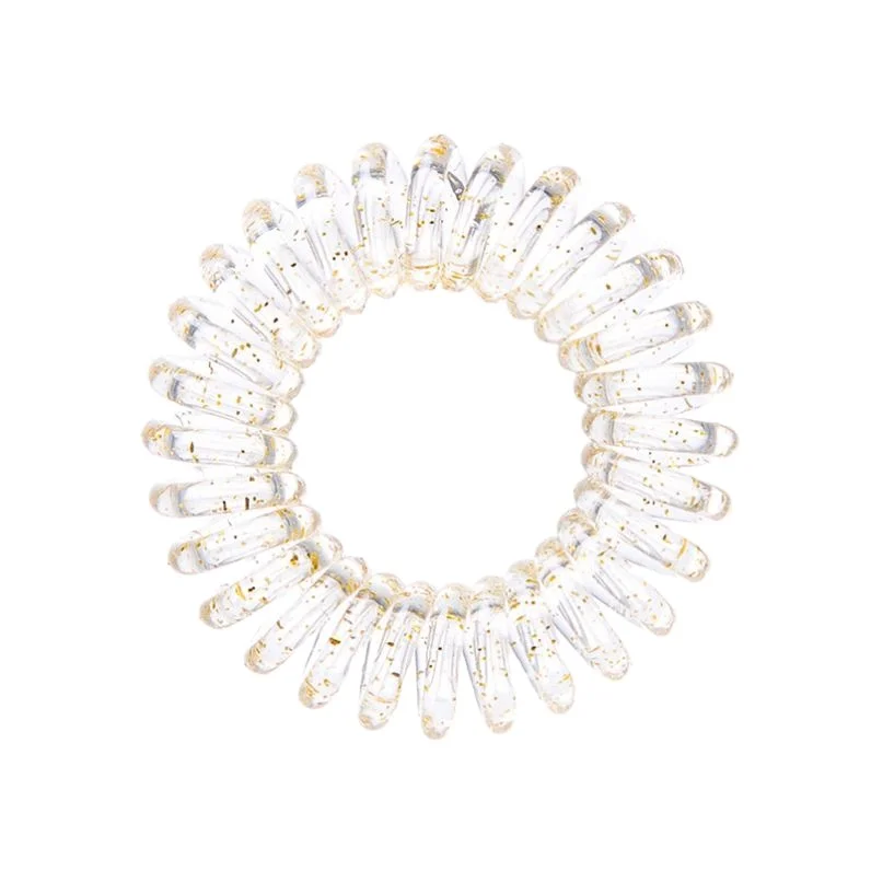 Xinzhen High quality transparent Clear helix Tpu Hair Ring