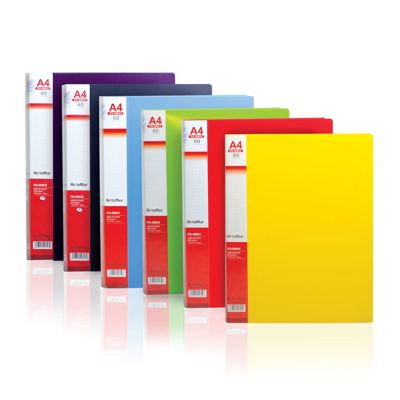 High Quality Multi-colors Folder Plastic Display Books With Customized Size And OEM/ODM Service From Vietnam