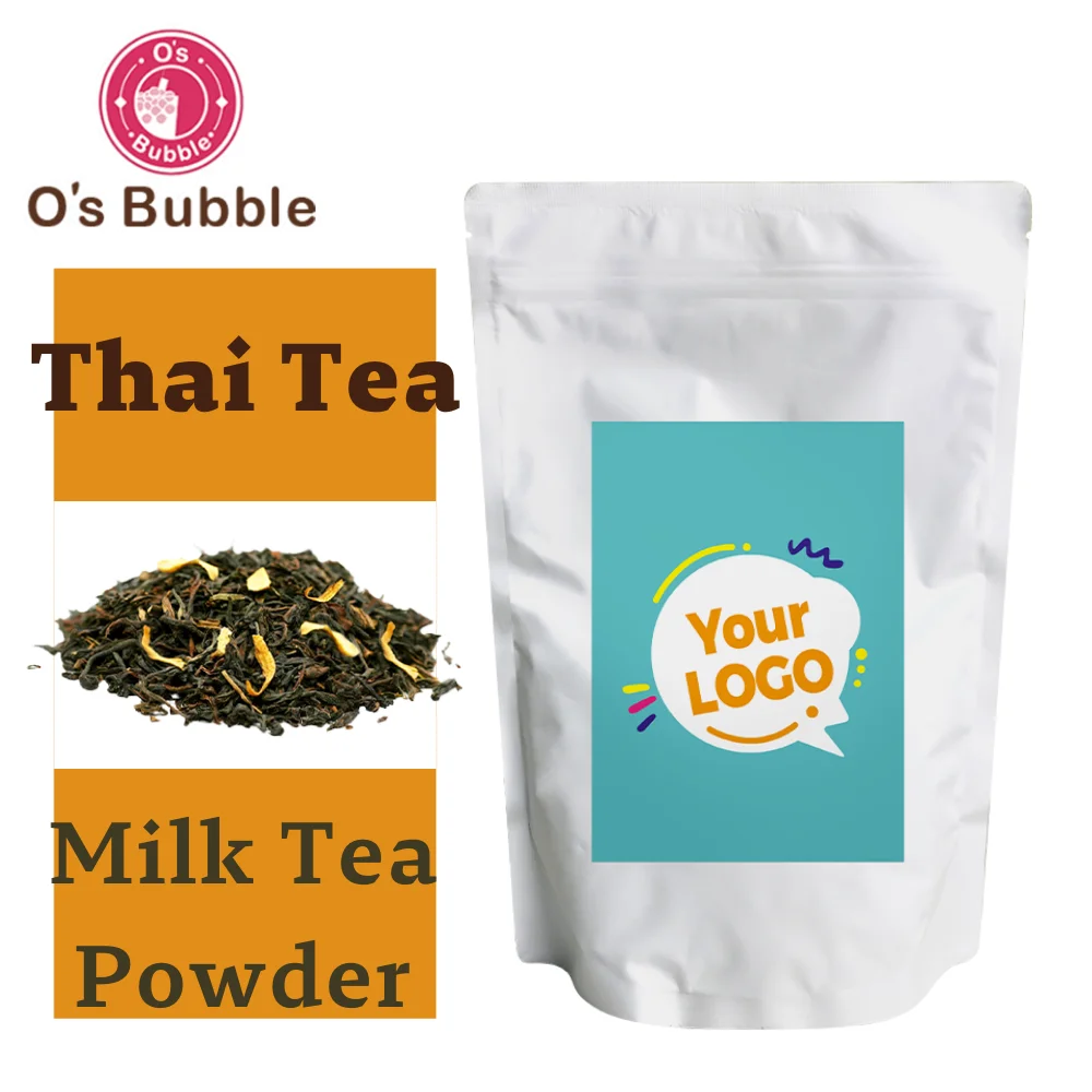 No Preservative Instant Bubble Milk Tea Powder Thai Tea Flavor