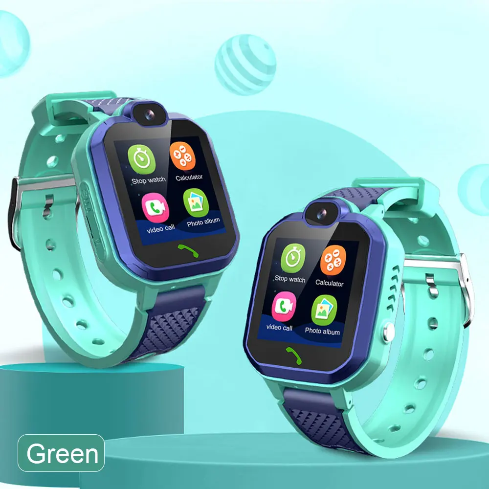 2021 New Children 4G Phone Watch, HD Color Screen, Vedio Audio Call, SOS Emergency,  LBS  WIFI GPRS Multiple positioning