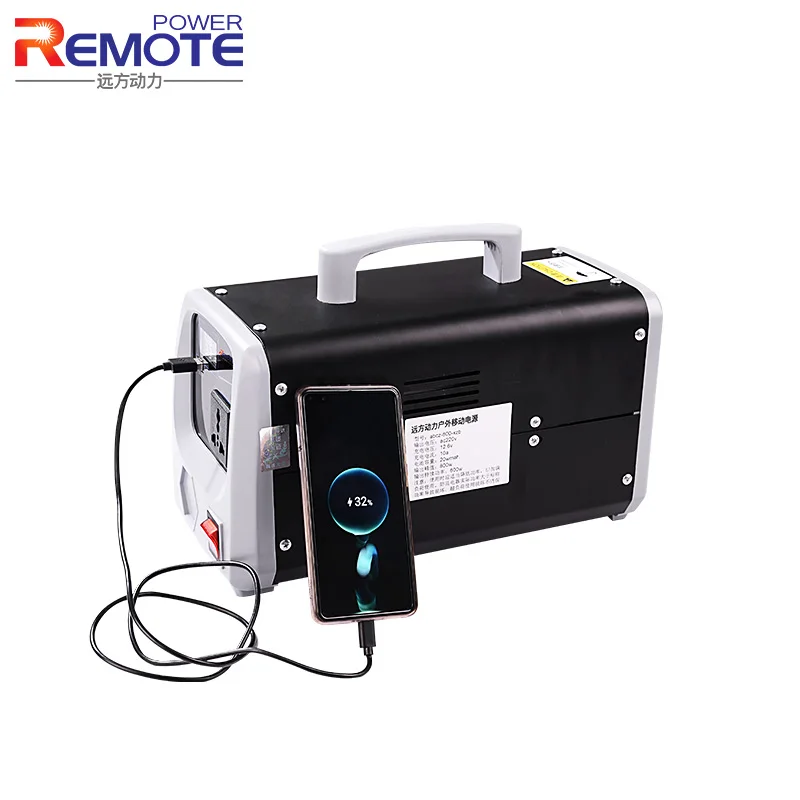 Портативный блок питания 800 Вт 65000 мАч 12 В батарея ups внешний источник питания