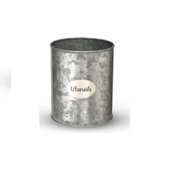 Galvanized Caddy Holder Set of 4 New Metal Galvanized Caddy Holder For Kitchen Ware New Metal Cutlery holder In Wholesale Price