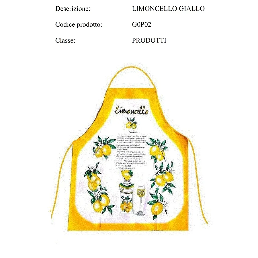 
Italian aprons in cotton 