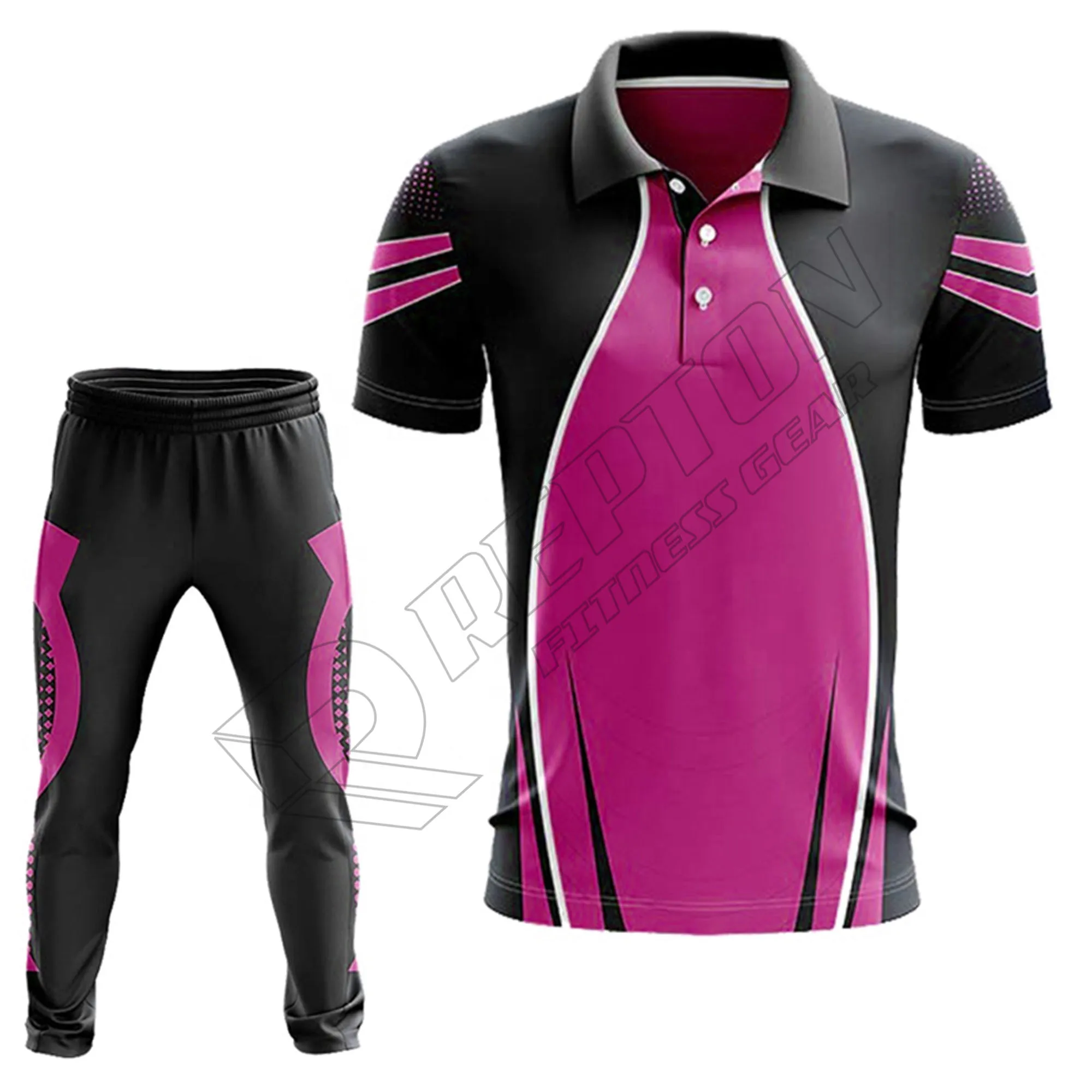 Cricket Uniform Trouser and Jersey Print with Light Weight Comfortable REP-CU006 Customized Color Customized Designs PK