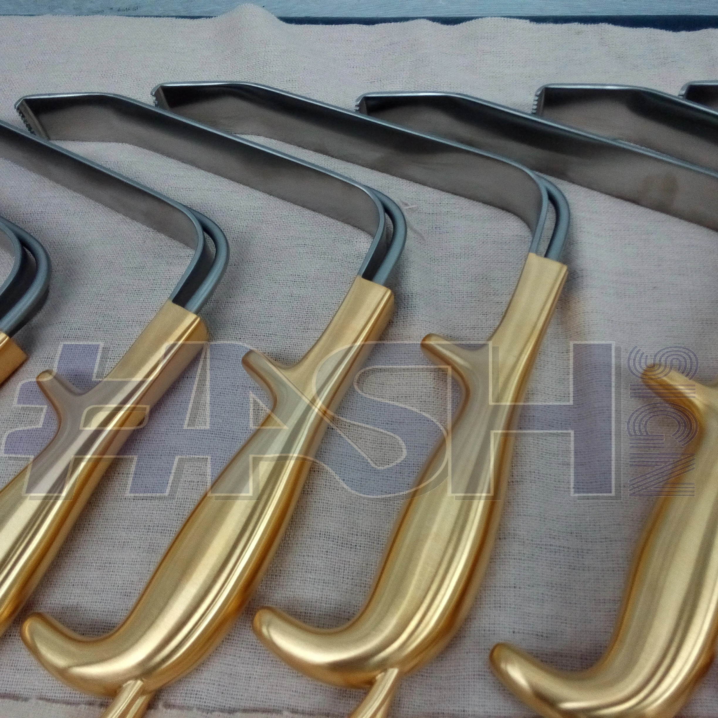 Tebbetts Breast Retractor Fiber Optic Light Guide and Suction Tube / Tebbetts Breast Retractor With Fiber Optic & Suction Tube