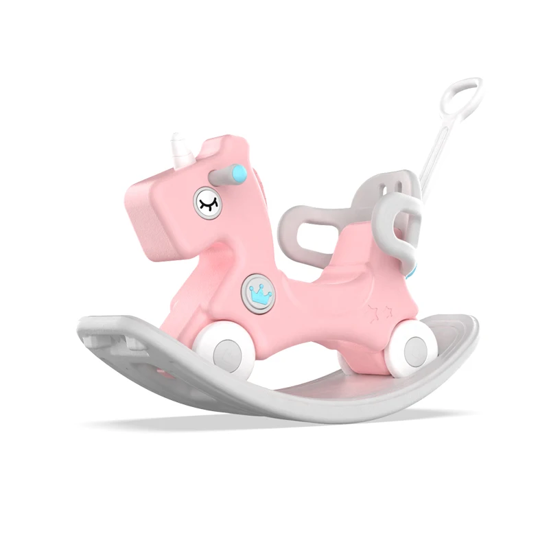 
Multifunction New Style Classic Safety Rocking Horse Toys R Us White Unicorn Rocking Horse Plastic Rocking Big Horse 