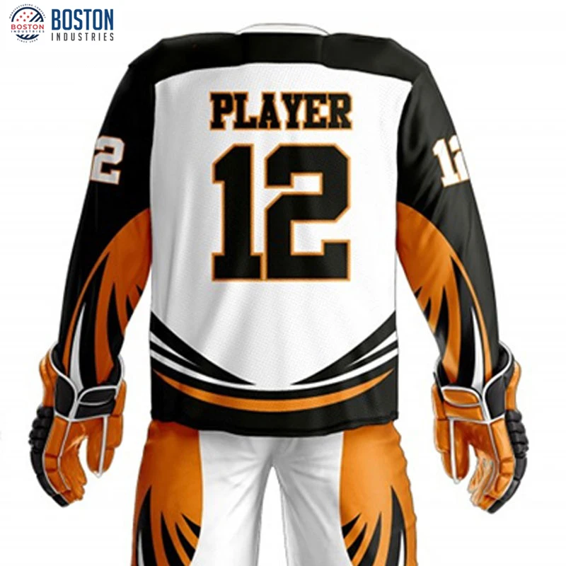 Сублимационная форма для хоккея с шайбой от производителя удобная и дышащая