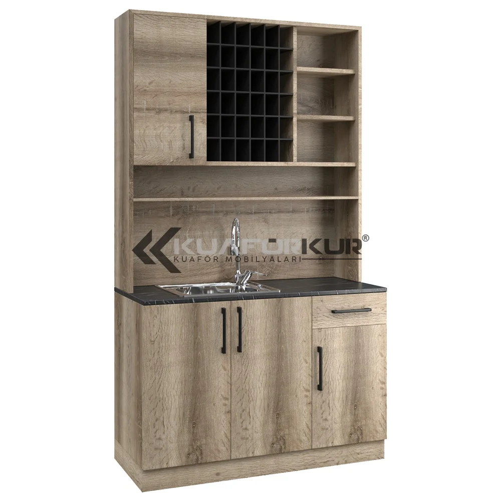 New Arrival Best Quality Salon Storage Cabinet With Stainless Sink Beauty Salon Storage Cabinet Modern Packing Factory Directly