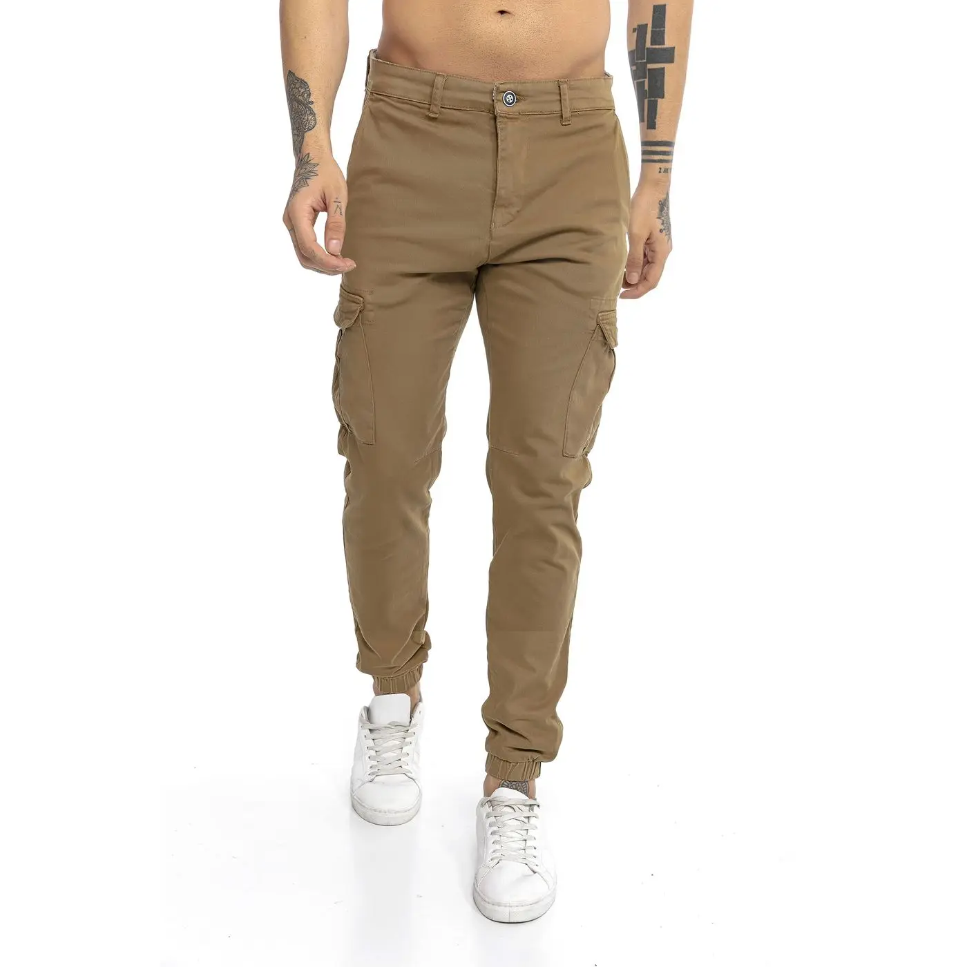 Мужские повседневные брюки в стиле хип-хоп тренировочные Джоггеры для фитнеса спортивные