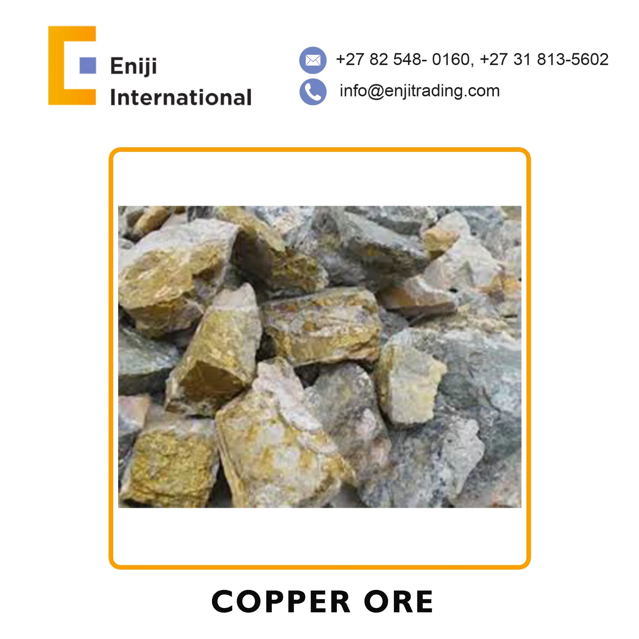 
 Концентрат медной руды для продажи  