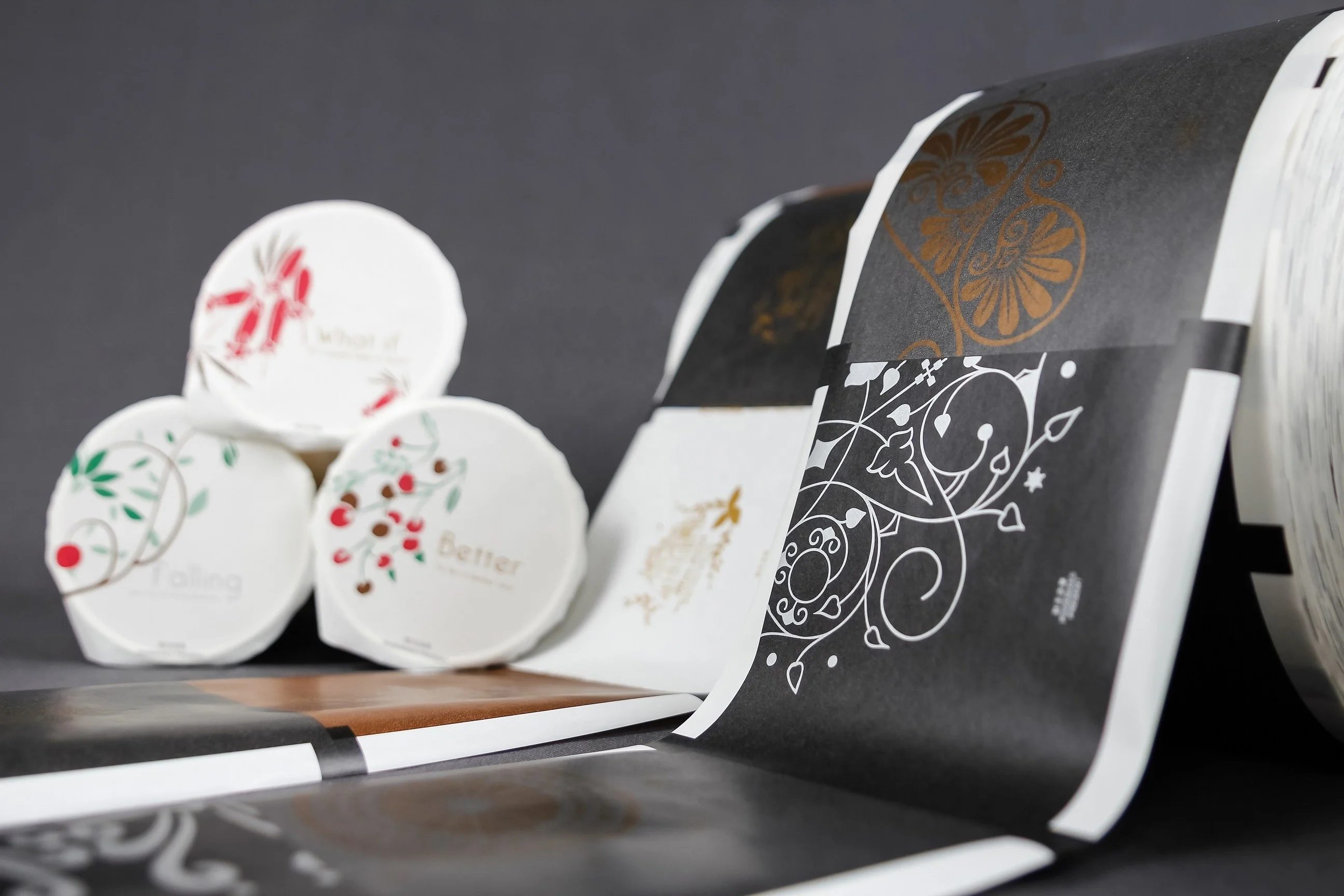 Paper sealing film for PE cup width 130 mm