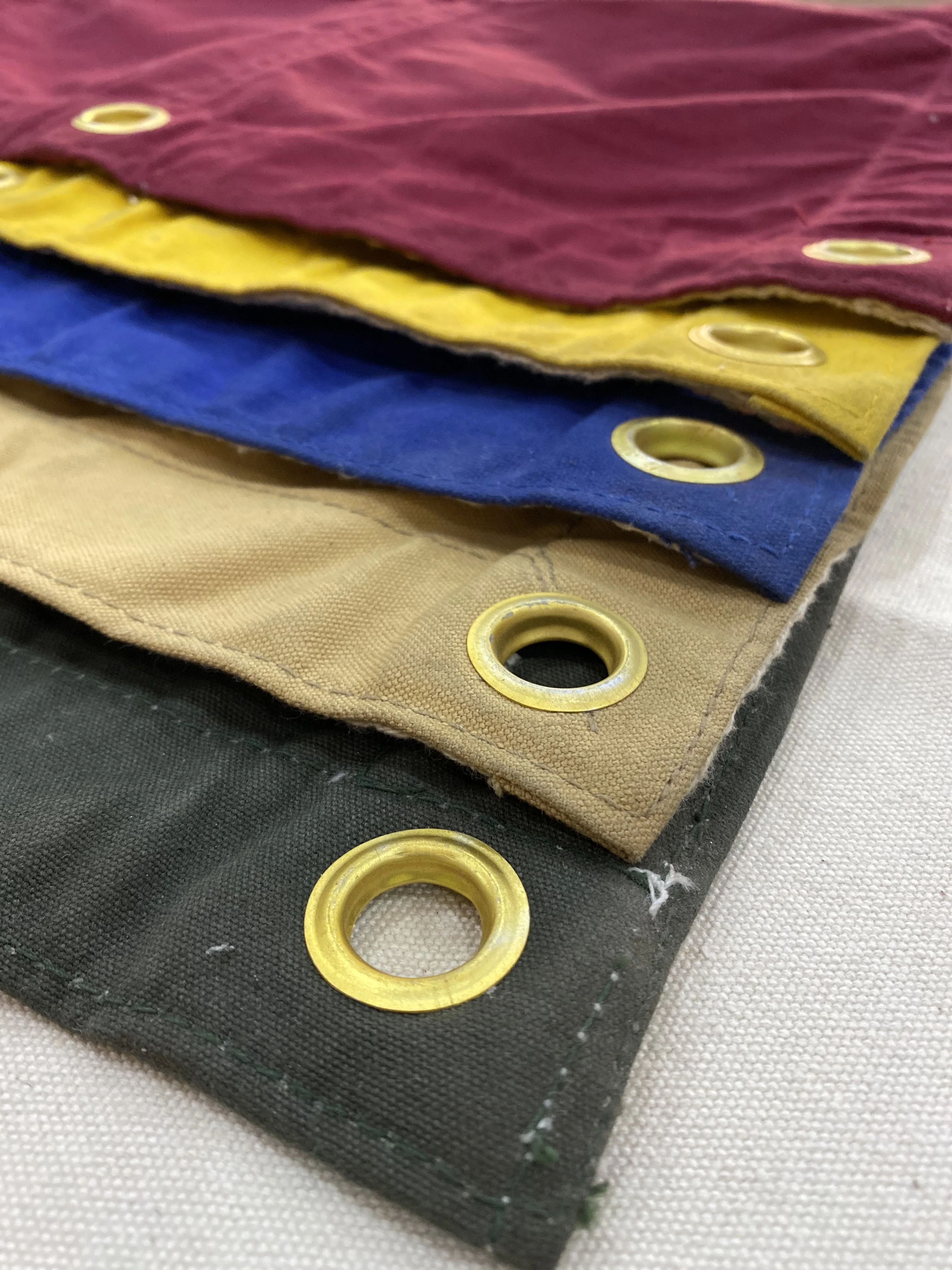 Water Resistant Canvas Waterproof Tarpaulin Heavy Duty Fabric for Tent Tarp Cover Bag Use Custom Size and Colour Available