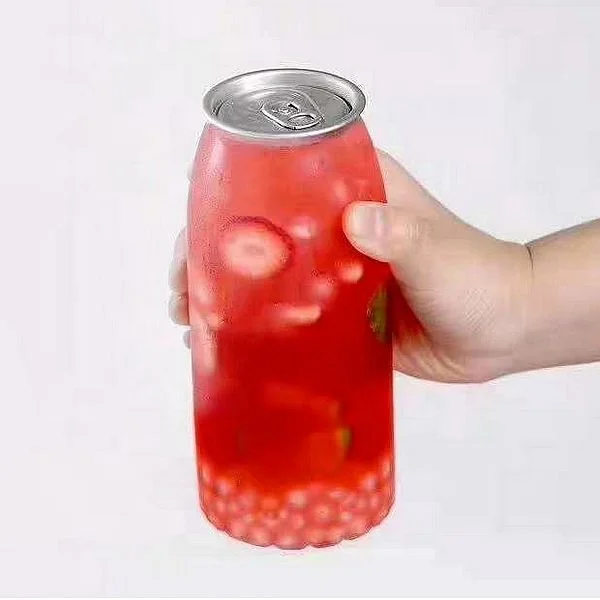 boba milk tea pet can plastic bottle