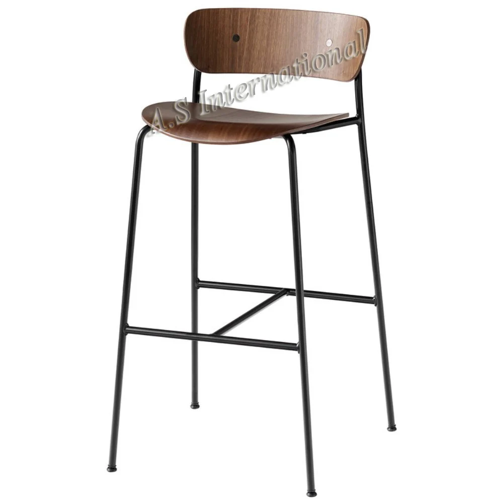 Nordic Modern Luxury Set of 2 Tall Cheap Counter Furniture Gold Metal Velvet Grey Kitchen High Stool Bar Chairs For Bar Table
