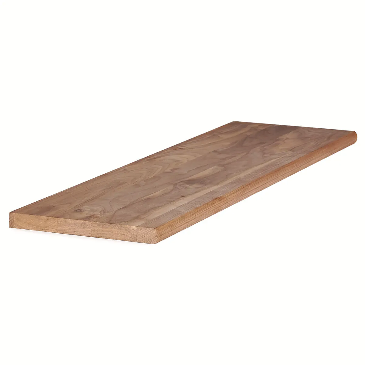 Natural American Walnut Solid Wood Interior Stair Step Treads