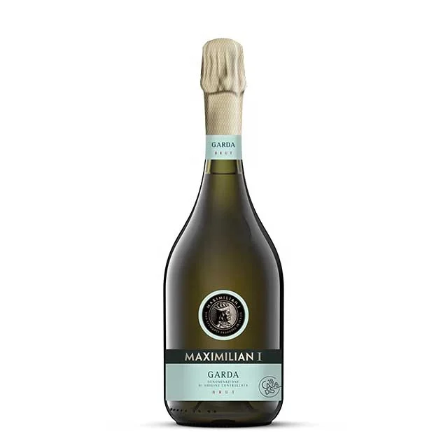 Italian Sparkling Wine - Garda DOC - Maximilian l. - Glass Bottle 0,75 - Color: Golden straw yellow - Palate: Dry