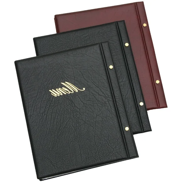 Чехол из натуральной кожи в Королевском Стиле с индийским меню для баров и пабов