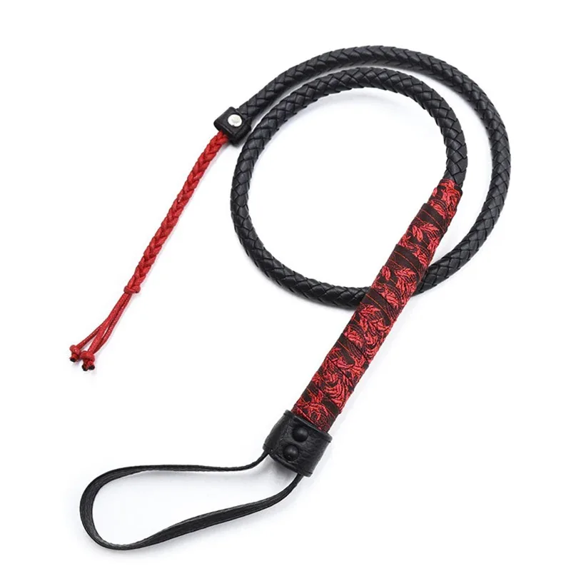 Hand Made Leather Horse Whip 3.5 Foot 8 Plait Leather Whip