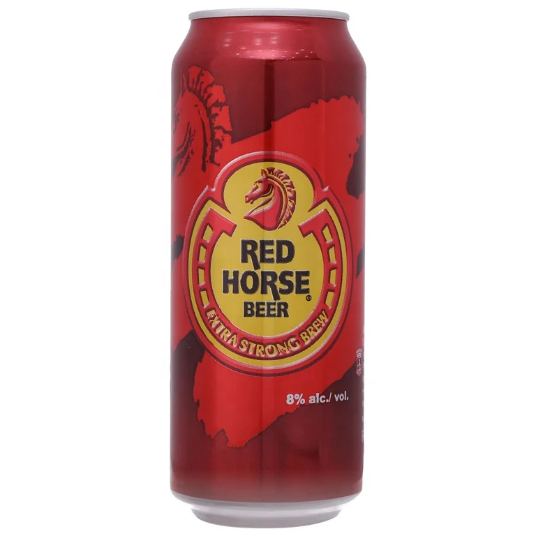 Пивная банка RED HORSE 500 мл/Пиво HORSE/оптовая