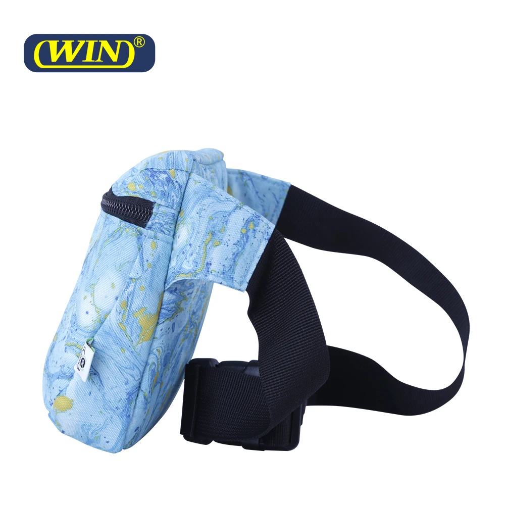 Outdoor Custom Logo RPET 600D Polyester Waist Bag