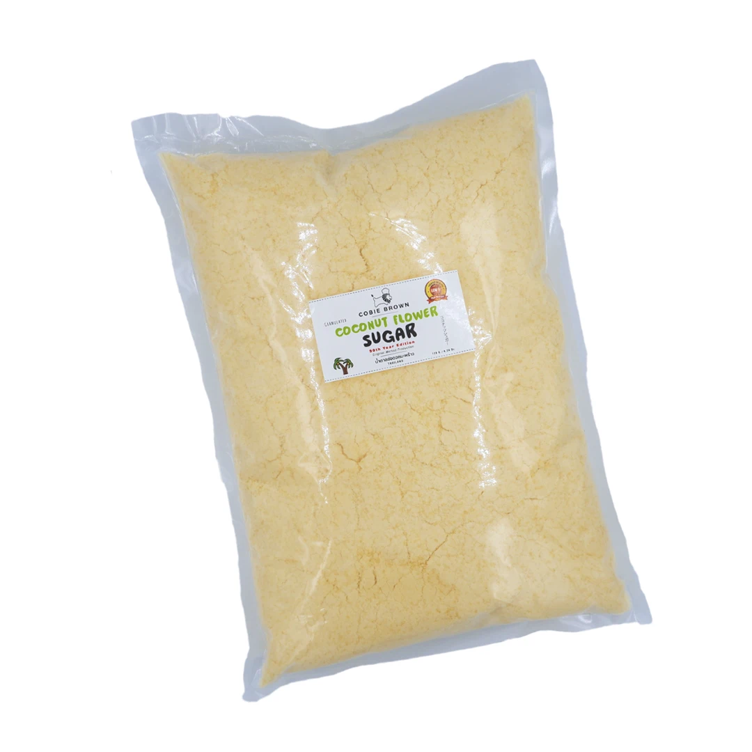 Natural Coconut Flower Caster Sugar 2kg. Organic Certified Sugar Product Export from Thailand